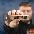 Flaschenöffner "Wir <3 Dir"