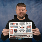 Sticker Set "Hier is Real"